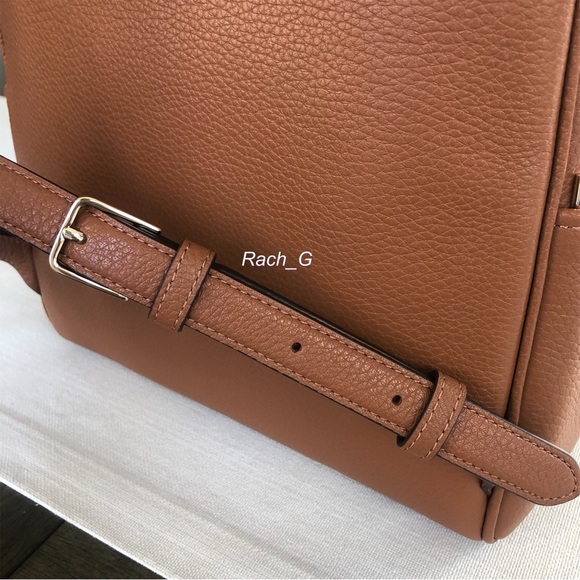 Kate Spade Leila Medium Dome Pebbled Leather Backpack - Picture 7 of 10